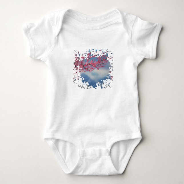 Körsbärsblomning T Shirt (Framsida)