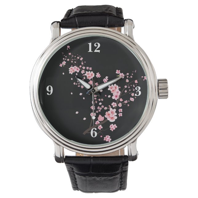 KÖRsbärsblomningstid eWatch Klocka (Framsida)