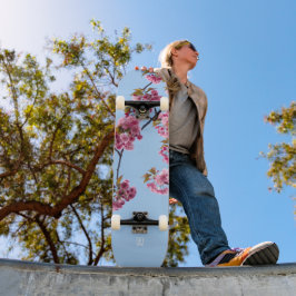 Körsbärsblomsskatboard av Evlear Mini Skateboard Bräda 18,5 Cm