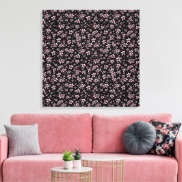 Körsbärsblomstapet Canvastryck