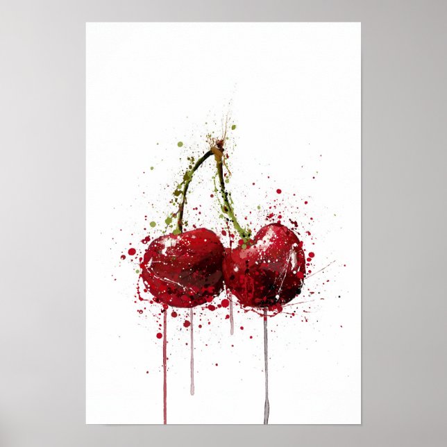 Körsbärsfrukt  poster (Framsidan)