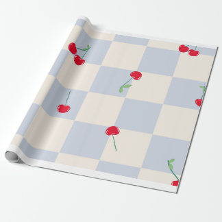 Körsbärsglädjekontroller Presentpapper