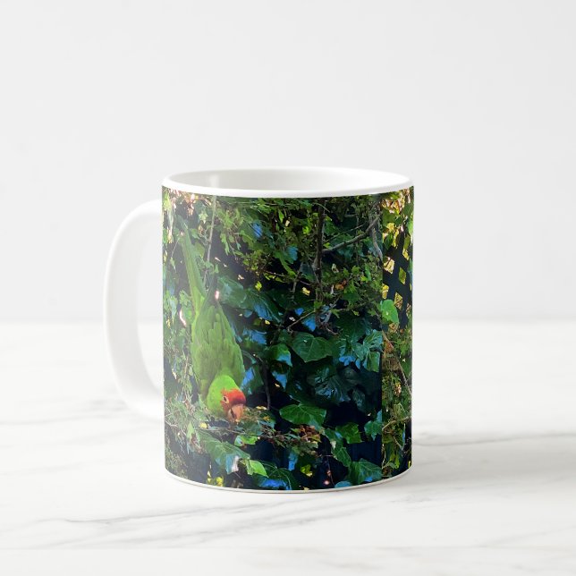 Körsbärshuvud Conure #1 Mugg (Framsida vänster)