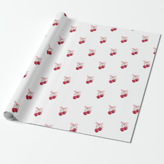 Körsbärsinpackningspapper presentpapper