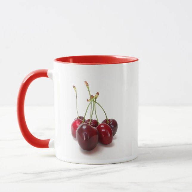 körsbärsmogen mugg (Vänster)