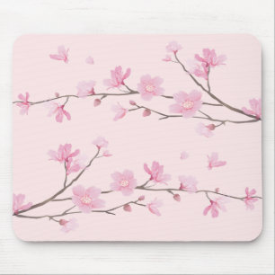 Körsbärsröd blommar - rosa musmatta