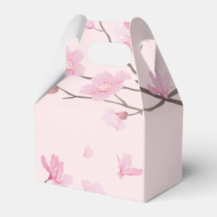 Körsbärsröd blommar - rosa presentaskar