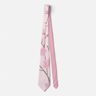 Körsbärsröd blommar - rosa slips