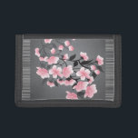 Körsbärsröd blommar (sakura) på en grå svart<br><div class="desc">Körsbärsröd blommar (sakura) på en grå svart bakgrund</div>