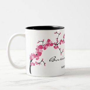 Körsbärsröd mugg för kaffe för anpassade för