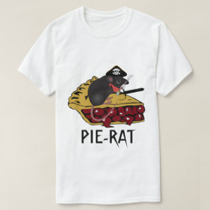 Körsbärsröd Paj-Råtta T Shirt