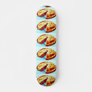 körsbärsröd pajskateboard skateboard bräda 20 cm