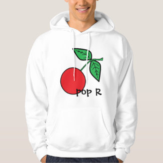 Körsbärsröd pop R Sweatshirt