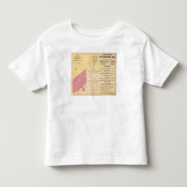 Körsbärsröd springaegendom t shirt (Framsida)