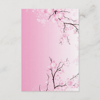Körsbärsröda blommarbröllopinbjudningar inbjudningar