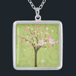Körsbärsrött blommarfågelhalsband silverpläterat halsband<br><div class="desc">Vårt körsbärsröda blommarfågelhalsband är tillgängligt i flera stilar och fullföljande och är en perfekt match med våra körsbärsröda blommarfåglar som gifta sig inbjudningar,  OSA kort,  noterar kort,  minnessakprydnadar,  och annat bröllop utrustar.</div>