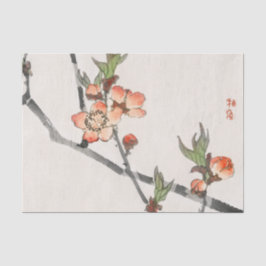KÖRSBÄRSRÖTT BLOMMARsilkespapperpapper