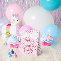 Körsbärstema Favoritruta för första födelsedag