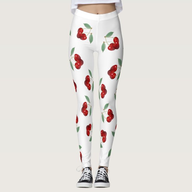 Körsbärstights Leggings (Framsida)