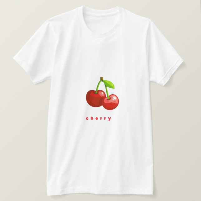körsbärströja t shirt (Design framsida)