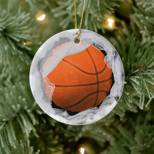 Körsboll Julsouvenir Julgransprydnad Keramik (Träd)