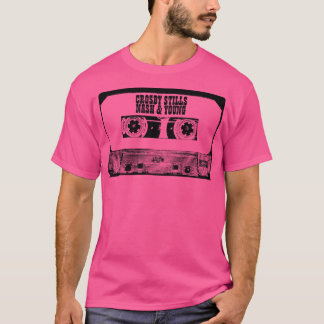 Korsby Sstilla Nash Young Cassette-band T Shirt