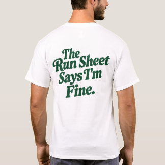 Körschemat Säger Att Jag Mår Bra T Shirt