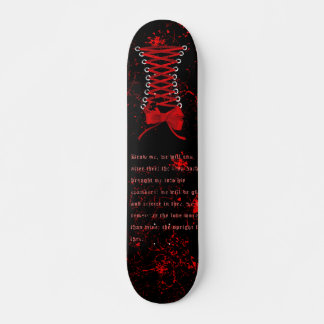 Korset Goth/Punk Skateboard Bräda 20 Cm