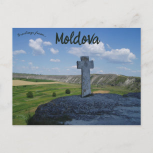 Korset Orheiul Vechi Moldavien Vykort