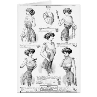KorsettannonsParis vinter 1909-1910 OBS Kort