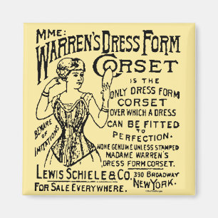 Korsetttidningsannonsering Magnet