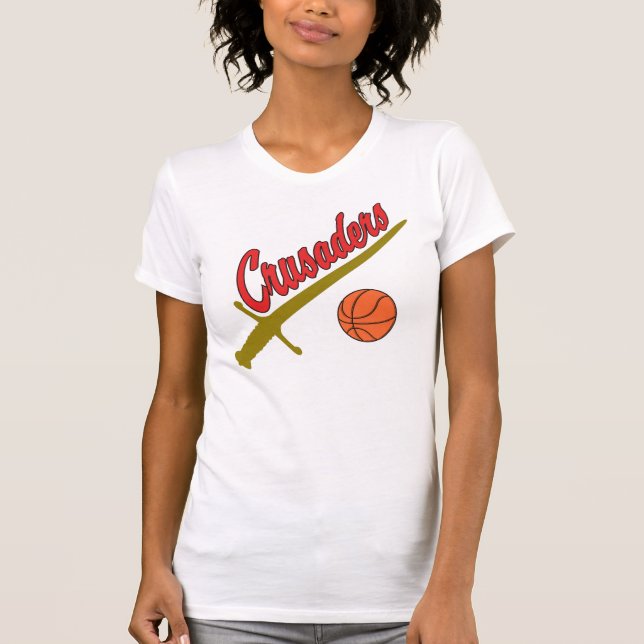 Korsfararedamer Camousal Tee (Framsida)