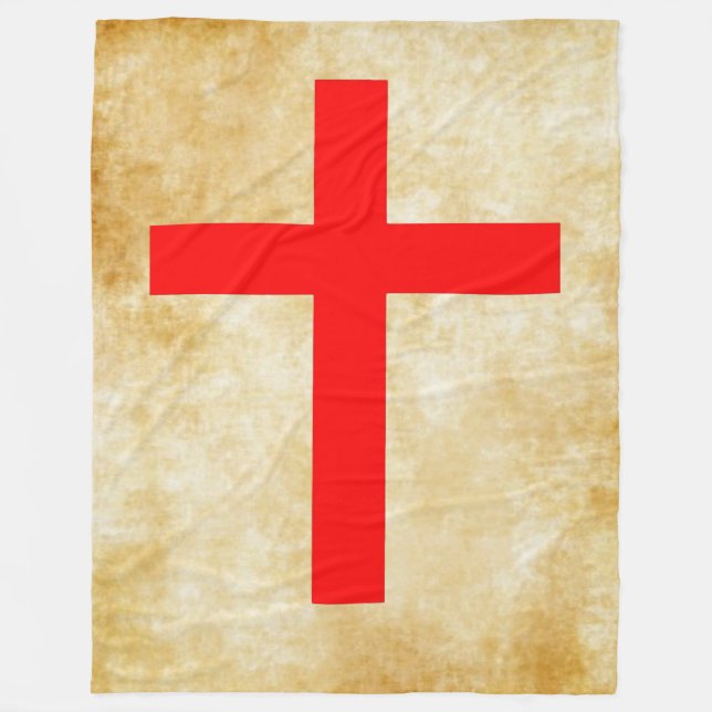 KORSFARAREKOR FLEECEFILT (Framsidan)