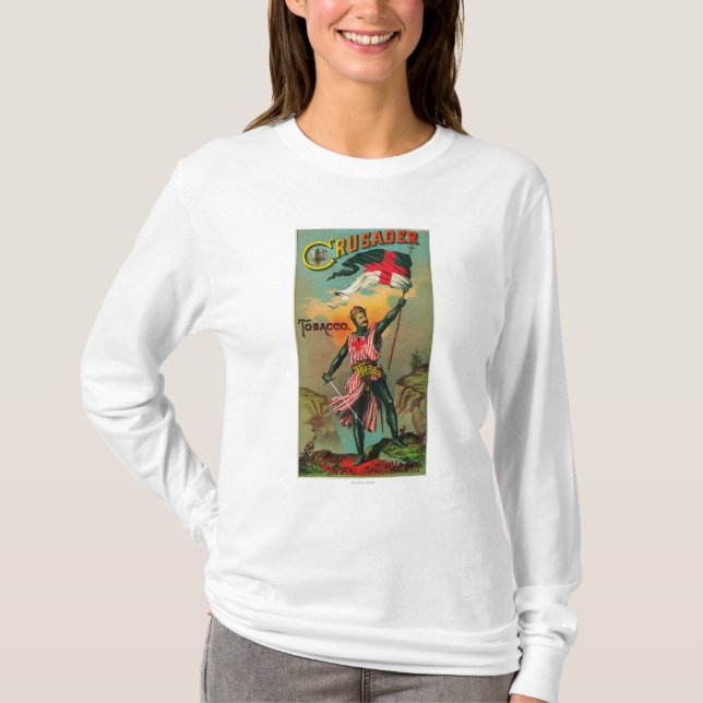 Korsfararetobak LabelPetersburg, VA T-shirt (Framsida)