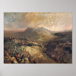 Korsfararna för Jerusalem Poster
