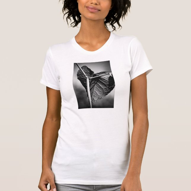 korsfäst hjärta t shirt (Framsida)