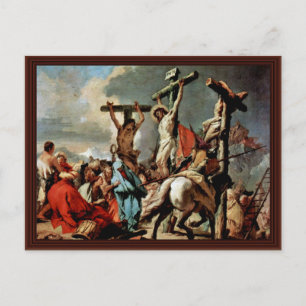 Korsfästelse Av Tiepolo Giovanni Battista Vykort