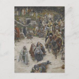 korsfästelse från kor James Tissot Vykort