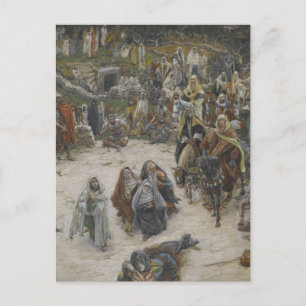 korsfästelse från kor James Tissot Vykort