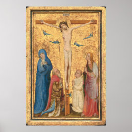 Korsfästelse, Master Saint Veronica Finkonstplansc Poster