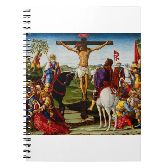 Korsfästelsen av Benvenuto di Giovanni Anteckningsbok (Framsidan)