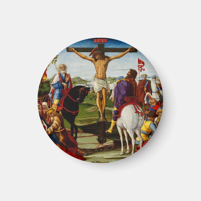 Korsfästelsen av Benvenuto di Giovanni Magnet (Framsidan)