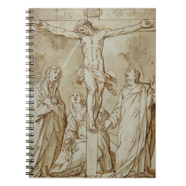 Korsfästelsen av Jesus Kristus Anteckningsbok (Framsidan)
