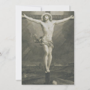 Korsfästelsen av Jesus Kristus Julkort