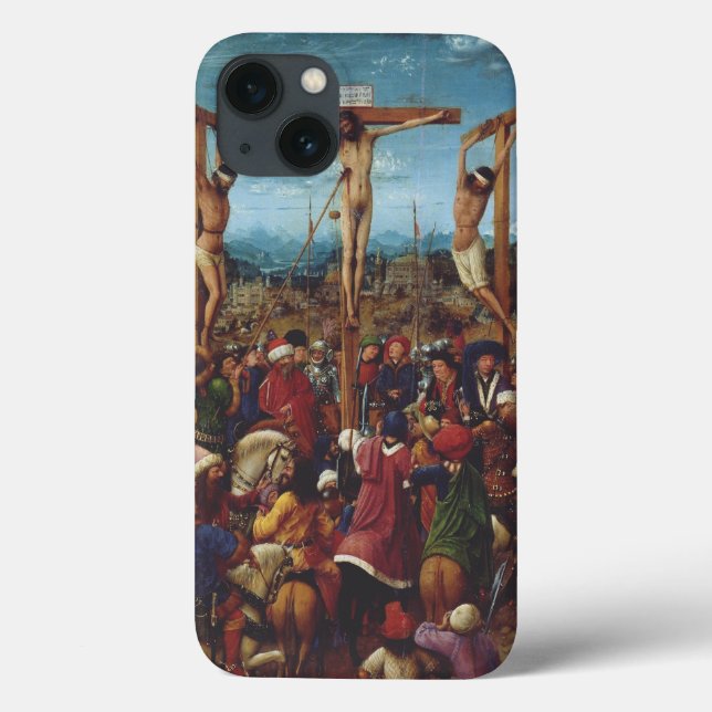 Korsfästelsen av Van Eyck (Baksida)