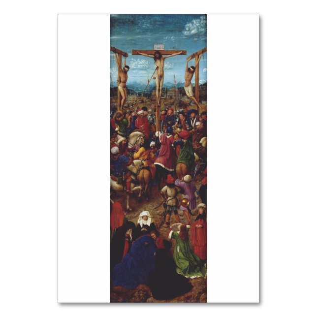 Korsfästelsen av Van Eyck Bordsnummer (Framsidan)