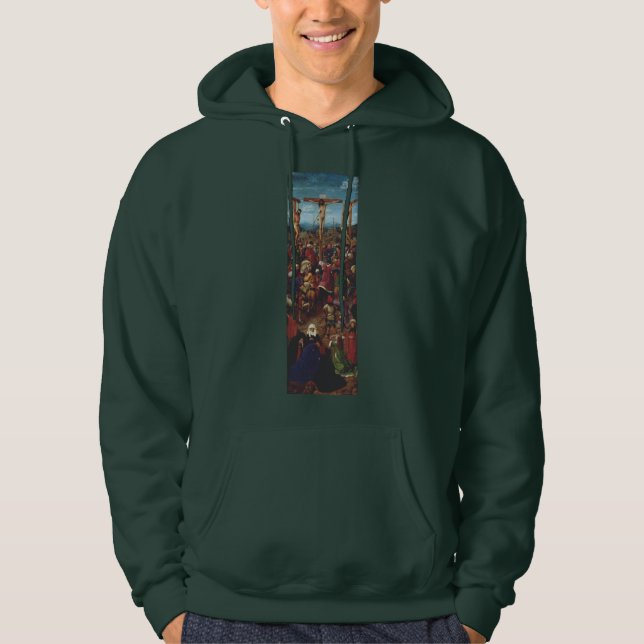 Korsfästelsen av Van Eyck Hoodie (Framsida)