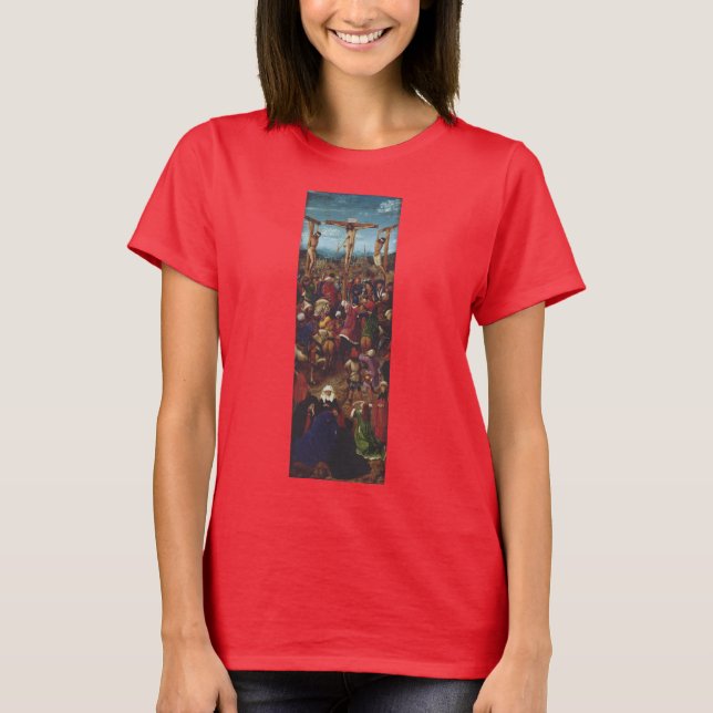 Korsfästelsen av Van Eyck T Shirt (Framsida)