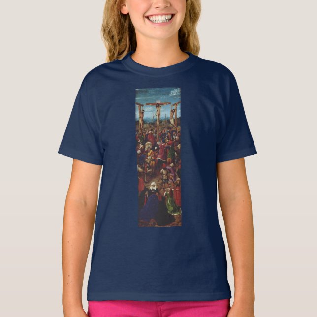 Korsfästelsen av Van Eyck T Shirt (Framsida)