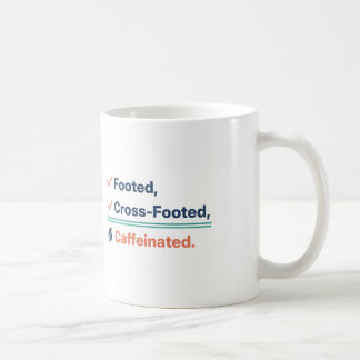 Korsfotad Kaffeberusad Rolig Redovisningsekonom Kaffemugg